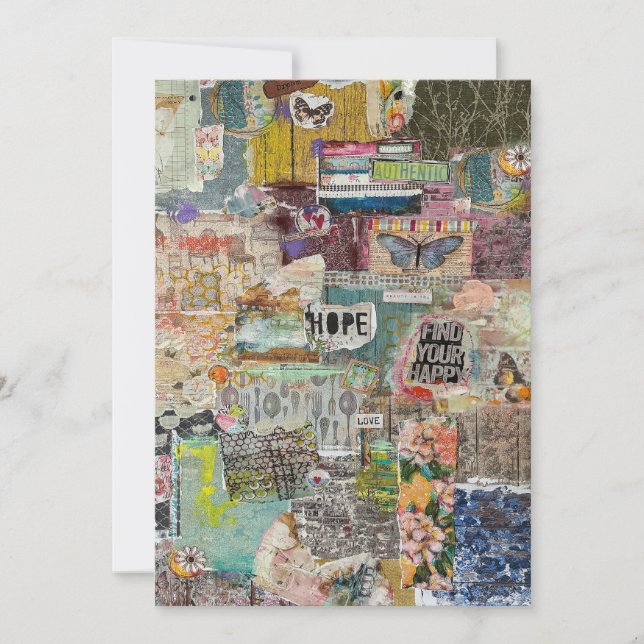 Invitación Encuentra tu felicidad (Anverso)