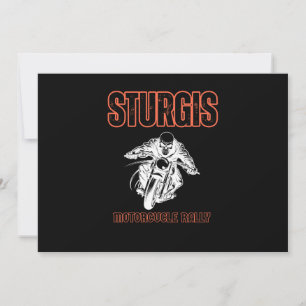 INVITACIÓN ENCUENTRO DE MOTOCICLETAS DE STURGIS, REUNIÓN DE M