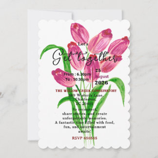 Invitación Encuentro de Tulipanes Atemporales