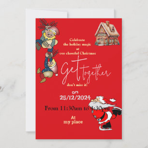 Invitación Encuentro Navideño Festivo