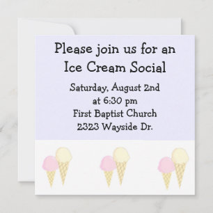 Invitación Encuentro Social de Helado