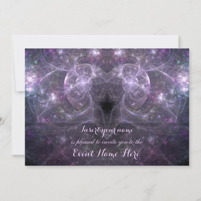 Invitación Energía del amor (Anverso)