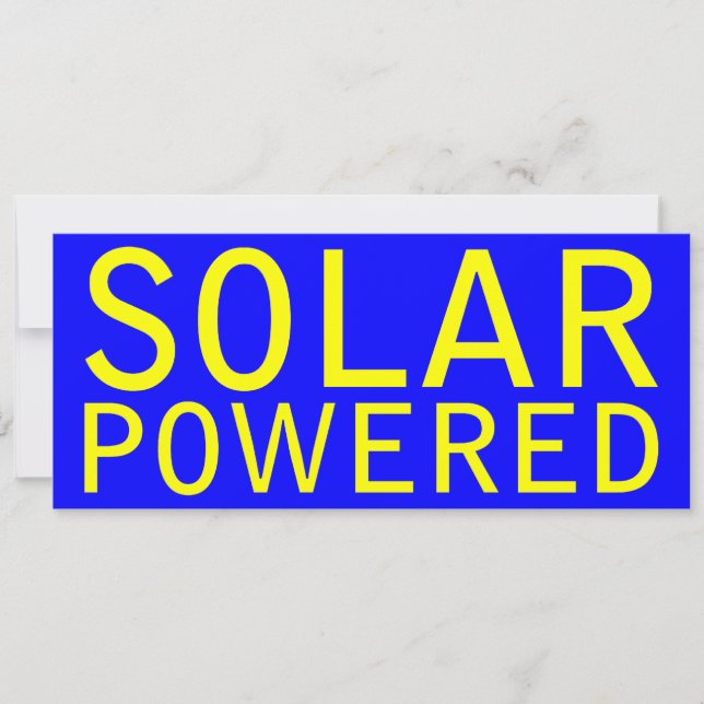 Invitación energía solar (Anverso)