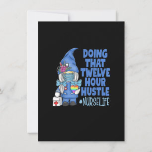 Invitación enfermera Vida haciendo ese duende de doce horas d