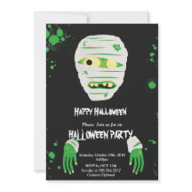 engañar o tratar Halloween del monstruo verde