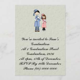 Invitación Enhorabuena en su graduación