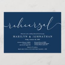 Ensayo Boda y cena, mínimo moderno