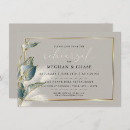 Invitación Ensayo de antruro Verde azulado de pampas de graso