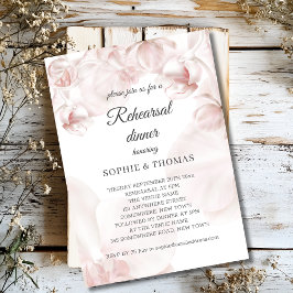 Invitación Ensayo de orquídeas rosadas