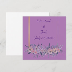 Invitación Ensayo de Recepción de Boda Vino Elegante