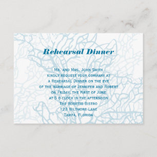 Invitación Ensayo del Boda de amor a la tortuga Aqua