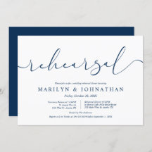 Ensayo y cena boda, mínimo moderno