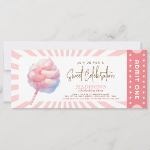 Invitación Entrada de Chicas de la feria del Carnaval Cotton 