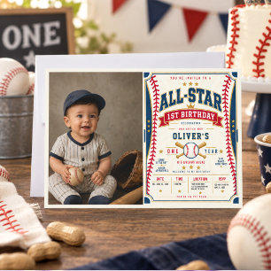 Invitación Entrada para el partido de béisbol de las estrella
