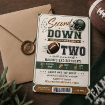 Entrada para el segundo cumpleaños de Fútbol 2