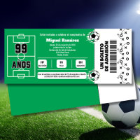 Entrada para Partido de Fútbol Español para Fiesta