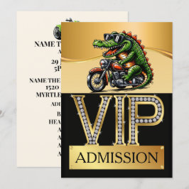 Invitación Entrada VIP del FIESTA de BIKER RALLY