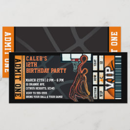 Invitación Entrada VIP para el juego de baloncesto en la fies