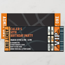 Invitación Entrada VIP para el juego de baloncesto en la fies