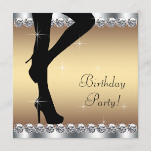 Invitación Entrando en la fiesta de cumpleaños