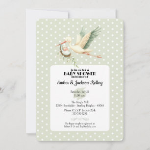 Invitación Entrega especial de almacén de Baby Shower 2