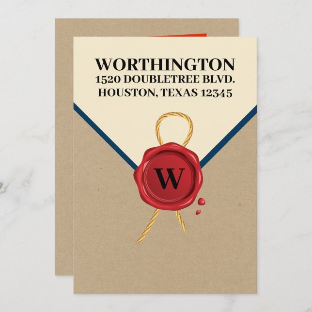 Invitación Entrega especial de todas las ocasiones (Anverso / Reverso)