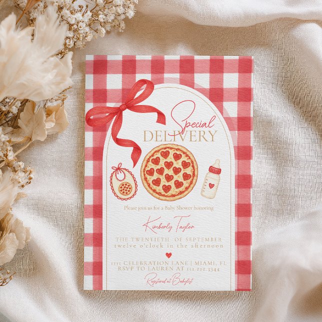 Invitación Entrega Especial Pizza de Corazón para la Fiesta d (Subido por el creador)