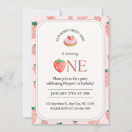 Invitación Entusiasmada por cumplir 1 año