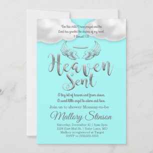 Invitación Enviado del cielo