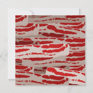 Invitación ¡Envuélvalo En Bacon!