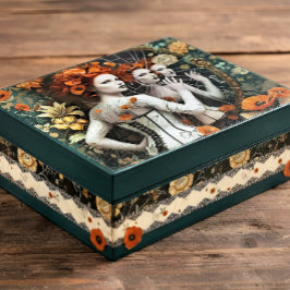 Invitación Ephemera Sheet - Dark Gothic Woman