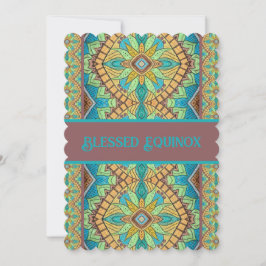 Invitación Equinoccio bendito - Mandala de contenido