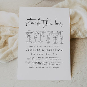 Invitación Equipamiento Moderno Las Parejas De Bar Duermen In