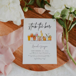 Invitación Equipamiento Moderno Las Parejas De Bar Duermen In