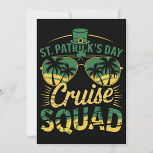 Invitación Equipo de crucero del día de San Patricio coincide