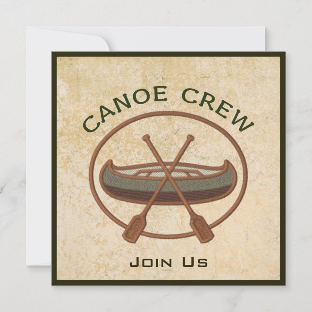 Invitación Equipo de la canoa (Anverso)