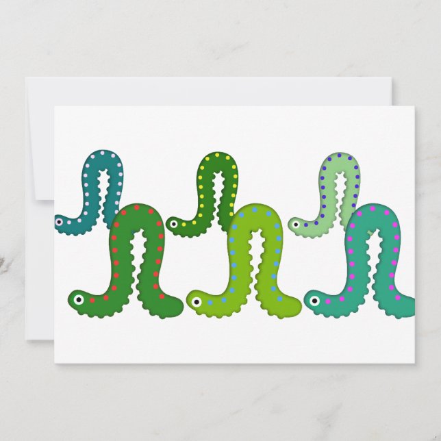 Invitación Equipo de taladro de gusanos de tinta (Anverso)