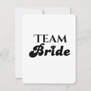 Invitación Equipo Novia