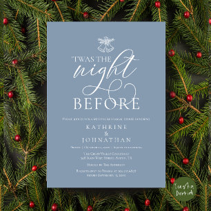 Invitación Era La Noche Antes de la Fiesta de Ensayo Elegante