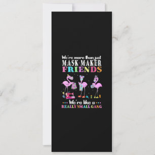 Invitación Eran más que simples amigos de Máscara Maker Flami