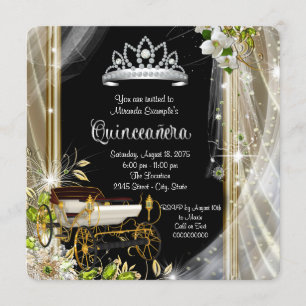 Invitación Érase una vez princesa Quinceañera