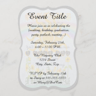 Invitación Eres Mi Sol