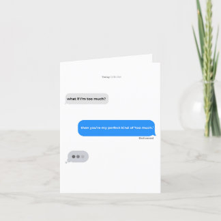 Invitación Eres perfecto | Día de San Valentín | Romántico