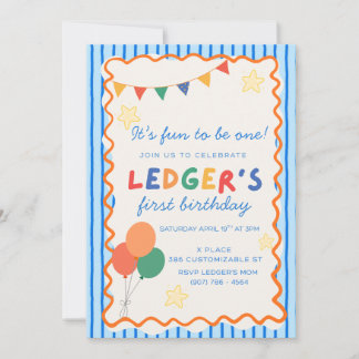 Invitación ¡Es divertido ser uno!