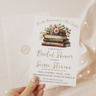 Invitación Es el comienzo de un nuevo capítulo para la ducha