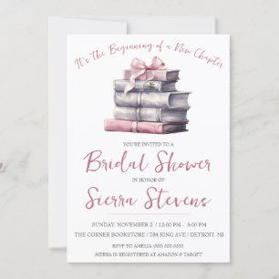 Invitación Es el comienzo de una nueva ducha de novias