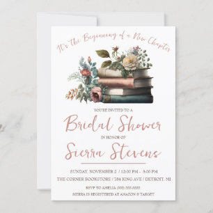 Invitación Es el comienzo de una nueva ducha de novias