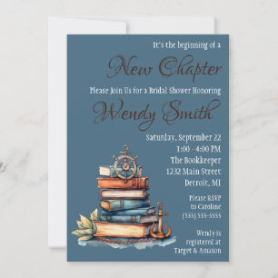 Invitación Es el comienzo de una nueva ducha de novias