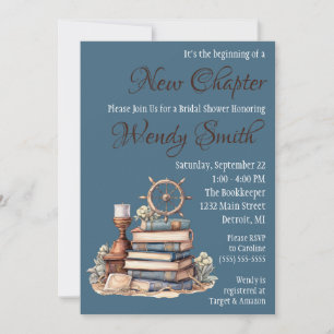 Invitación Es el comienzo de una nueva ducha de novias