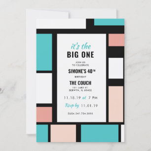 Invitación Es el Gran Día 30 40 cumpleaños 50